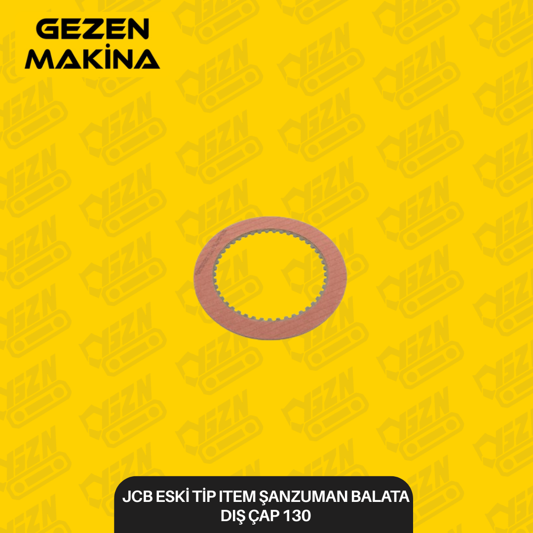 JCB ESKİ TİP İTEM SANZUMAN BALATA DİS CAP 130 445 30011 - Yedek Parça