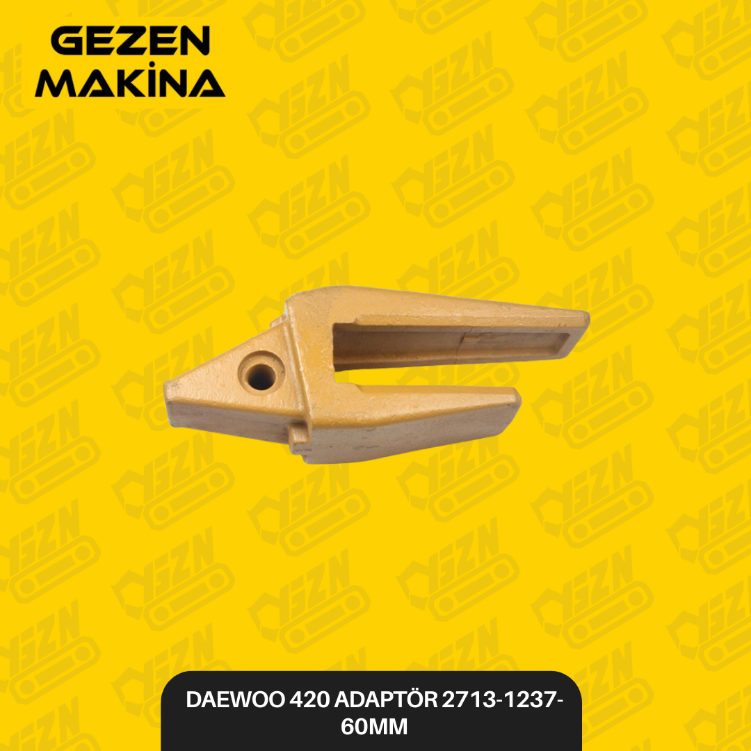 DAEWOO 420 ADAPTÖR 2713-1237-60MM - Tırnak Ve Adaptör Grubu