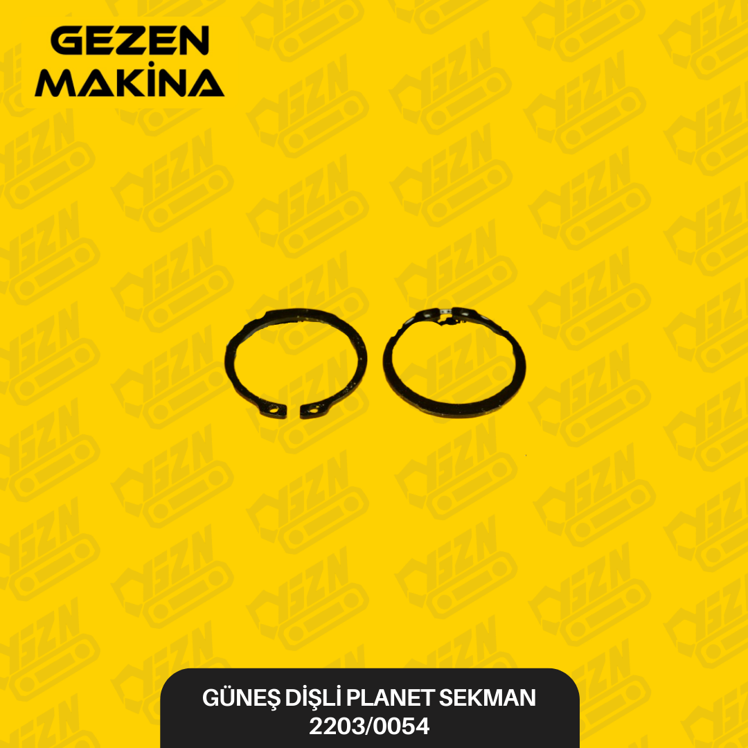 GUNES DİSLİ PLANET SEKMAN 2203 0054 - Tırnak Ve Adaptör Grubu