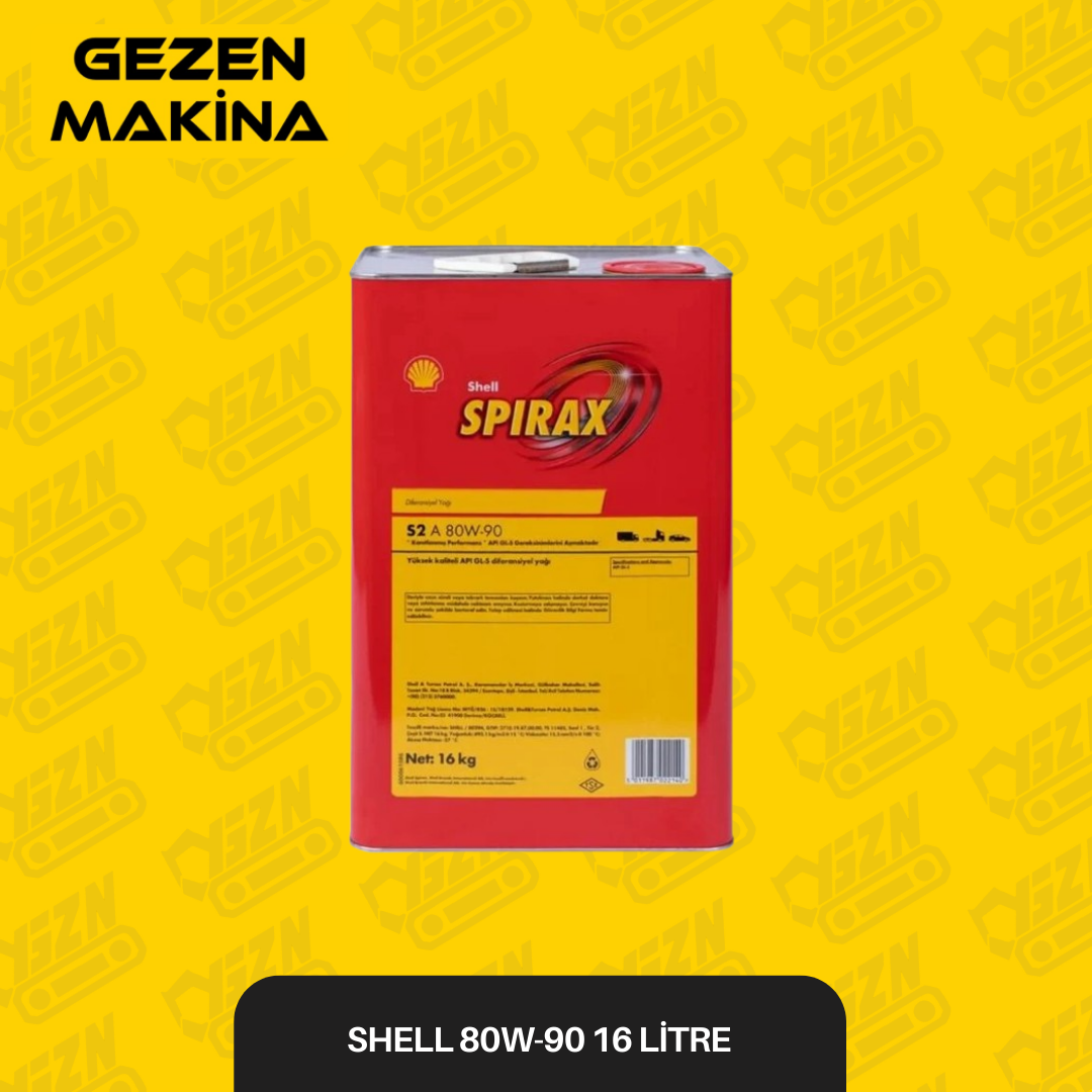 SHELL 80W 90 16 LİTRE - Yedek Parça
