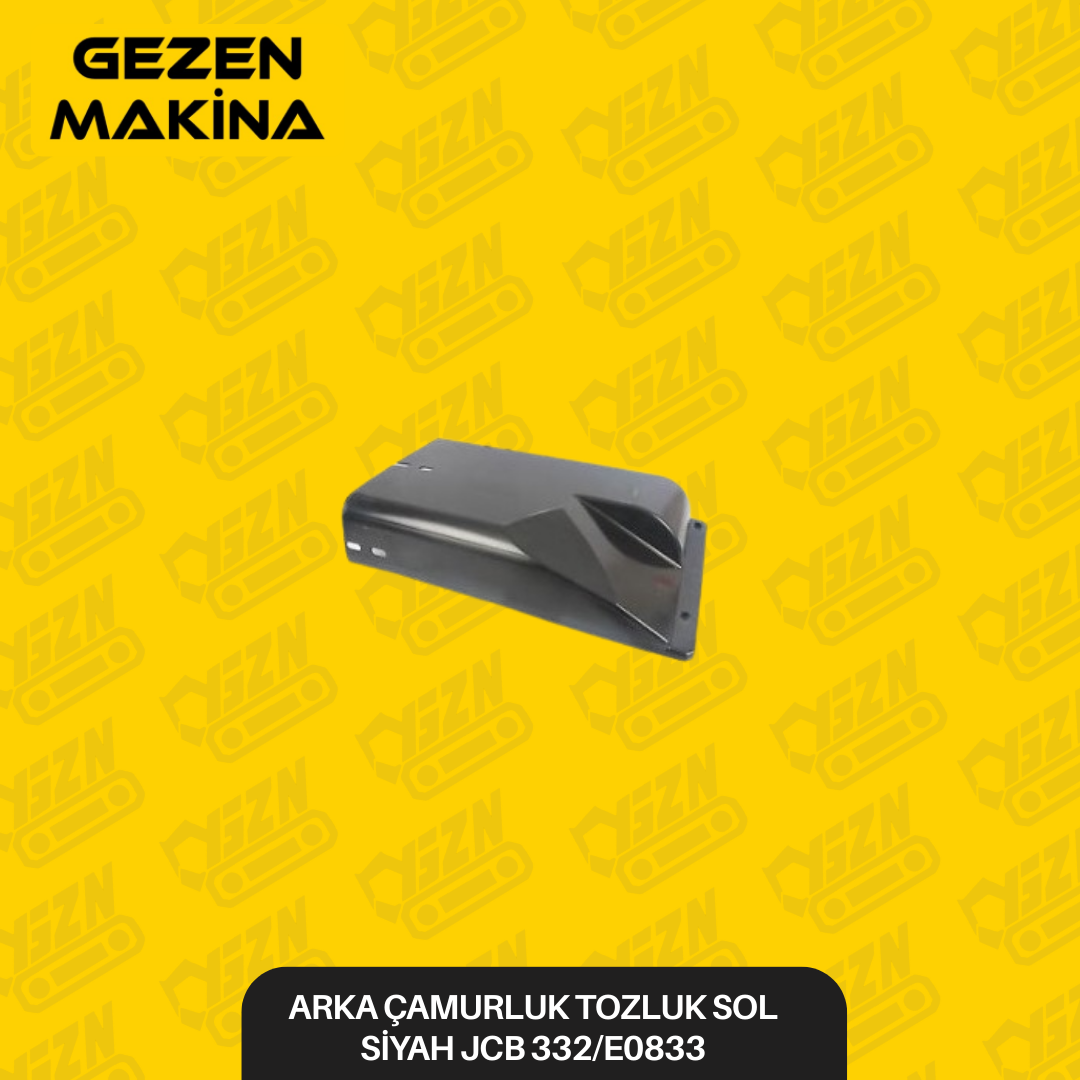 ARKA ÇAMURLUK TOZLUK SOL SİYAH JCB 332/E0833 - Kestami̇d-Plasti̇k-Fi̇ber