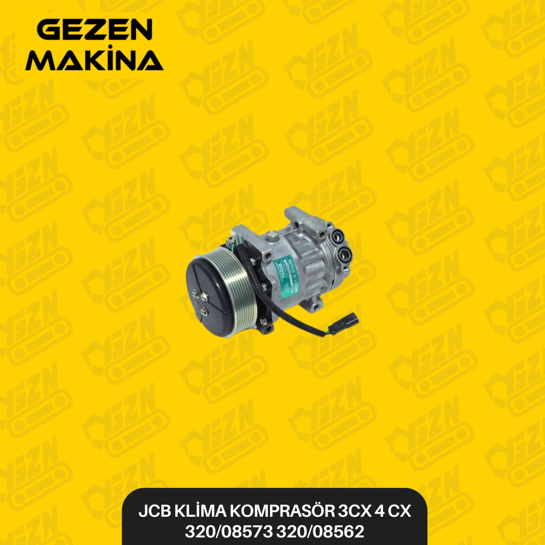 JCB KLİMA KOMPRASOR 3CX 4 CX 320 08573 320 08562 - Yedek Parça
