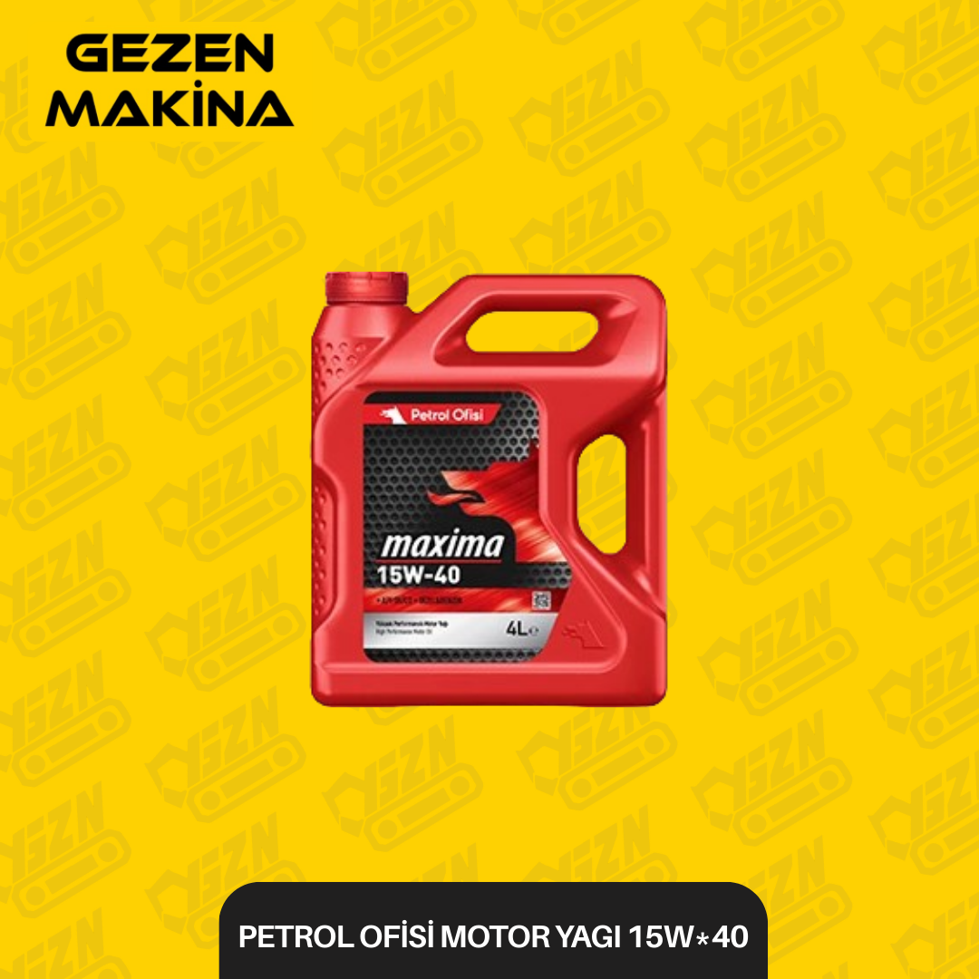 PETROL OFİSİ MOTOR YAGI 15W*40 - Yağ Grubu