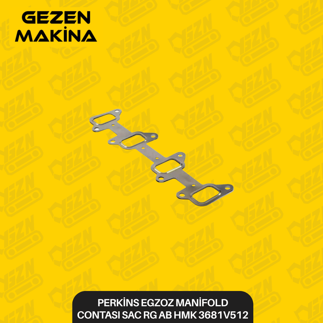 PERKİNS EGZOZ MANİFOLD CONTASİ SAC RG AB HMK 3681V512 - Yedek Parça