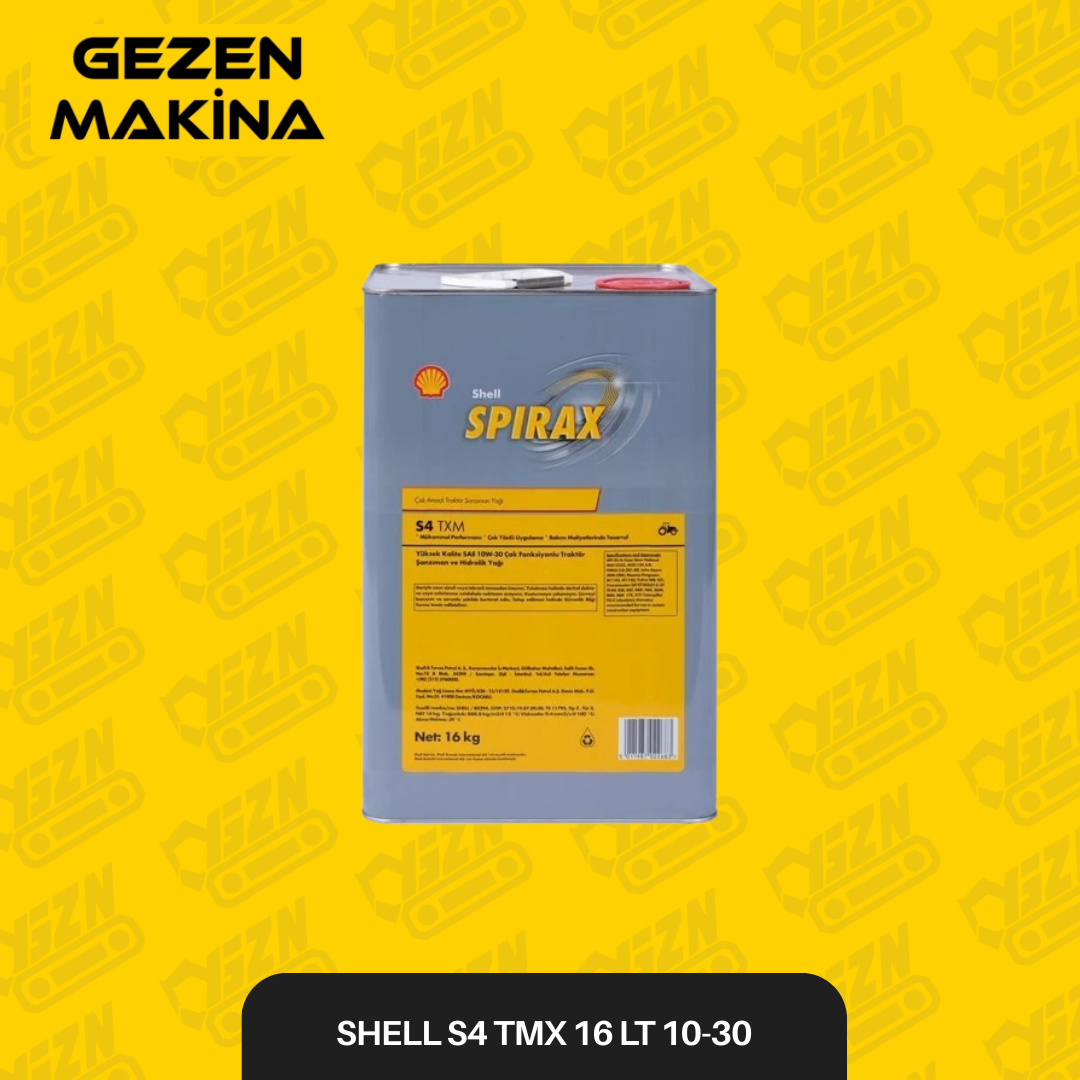 SHELL S4 TMX 16 LT 10 30 - Yedek Parça