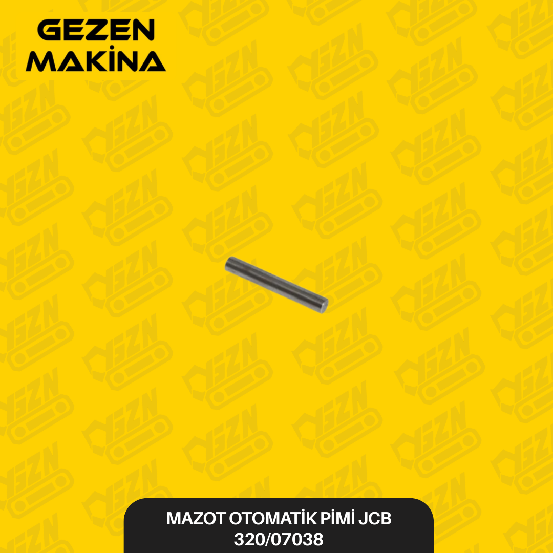 MAZOT OTOMATİK PİMİ JCB 320 07038 - Tırnak Ve Adaptör Grubu