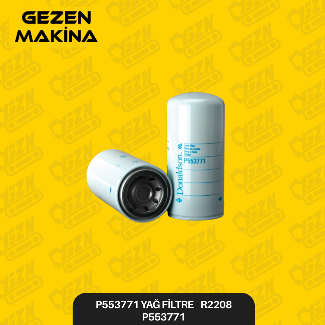 P553771 YAG FİLTRE R2208 P553771 - Yağ Grubu