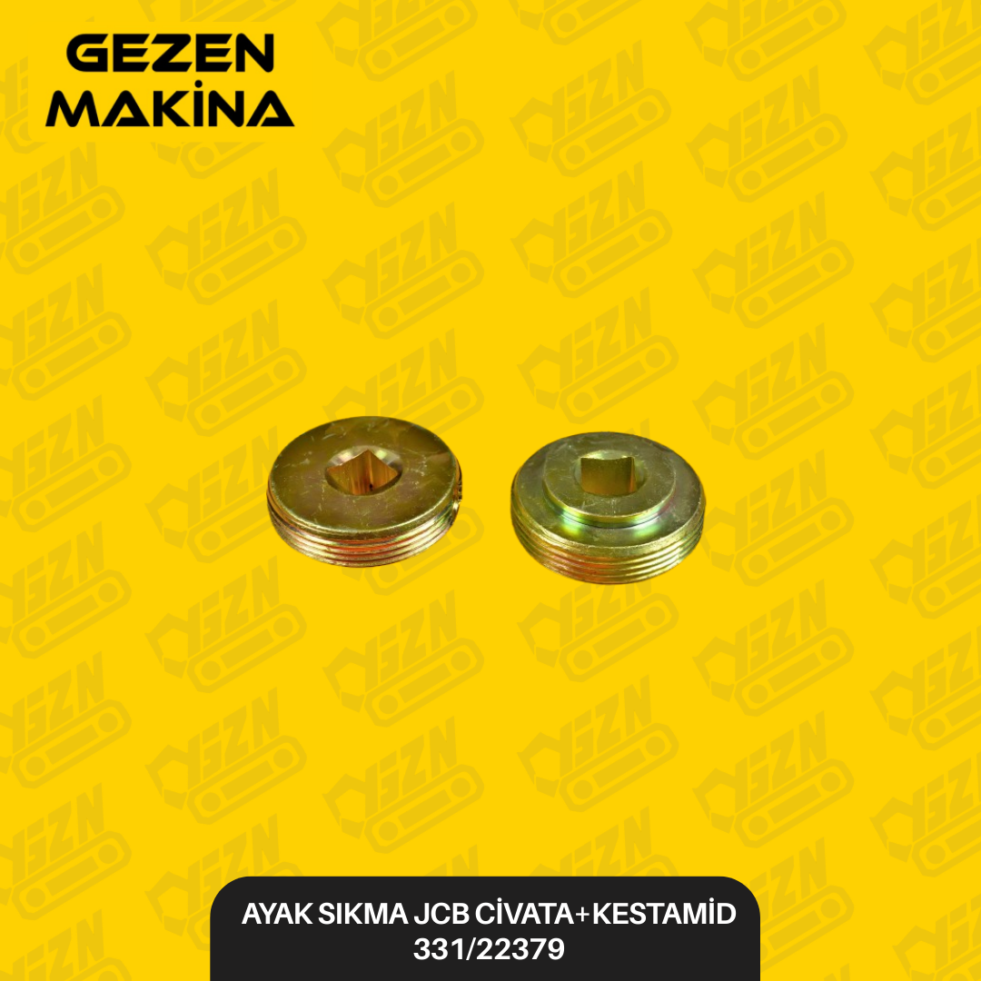AYAK SIKMA JCB CİVATA+KESTAMİD 331/22379 - Kestami̇d-Plasti̇k-Fi̇ber