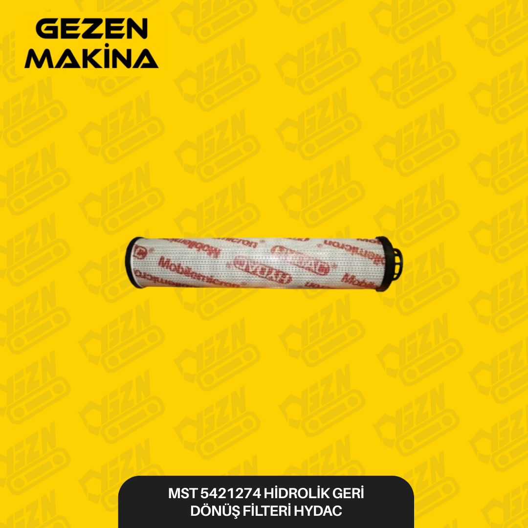 MST 5421274 HİDROLİK GERİ DONUS FİLTERİ HYDAC - Yedek Parça