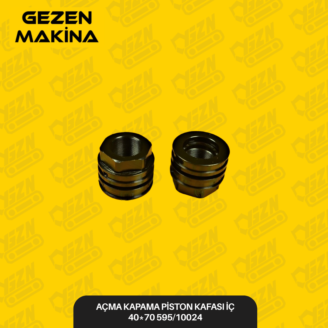 ACMA KAPAMA PİSTON KAFASİ İC 40 70 595 10024 - Pi̇ston Ve Amorti̇sör Grubu