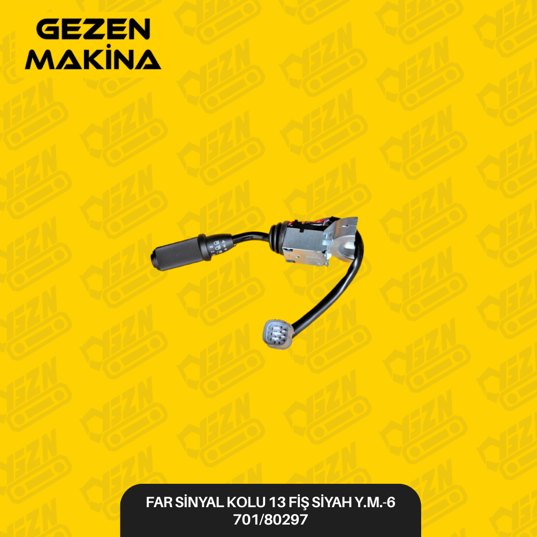 FAR SİNYAL KOLU 13 FİS SİYAH Y M 6 701 80297 - Yedek Parça